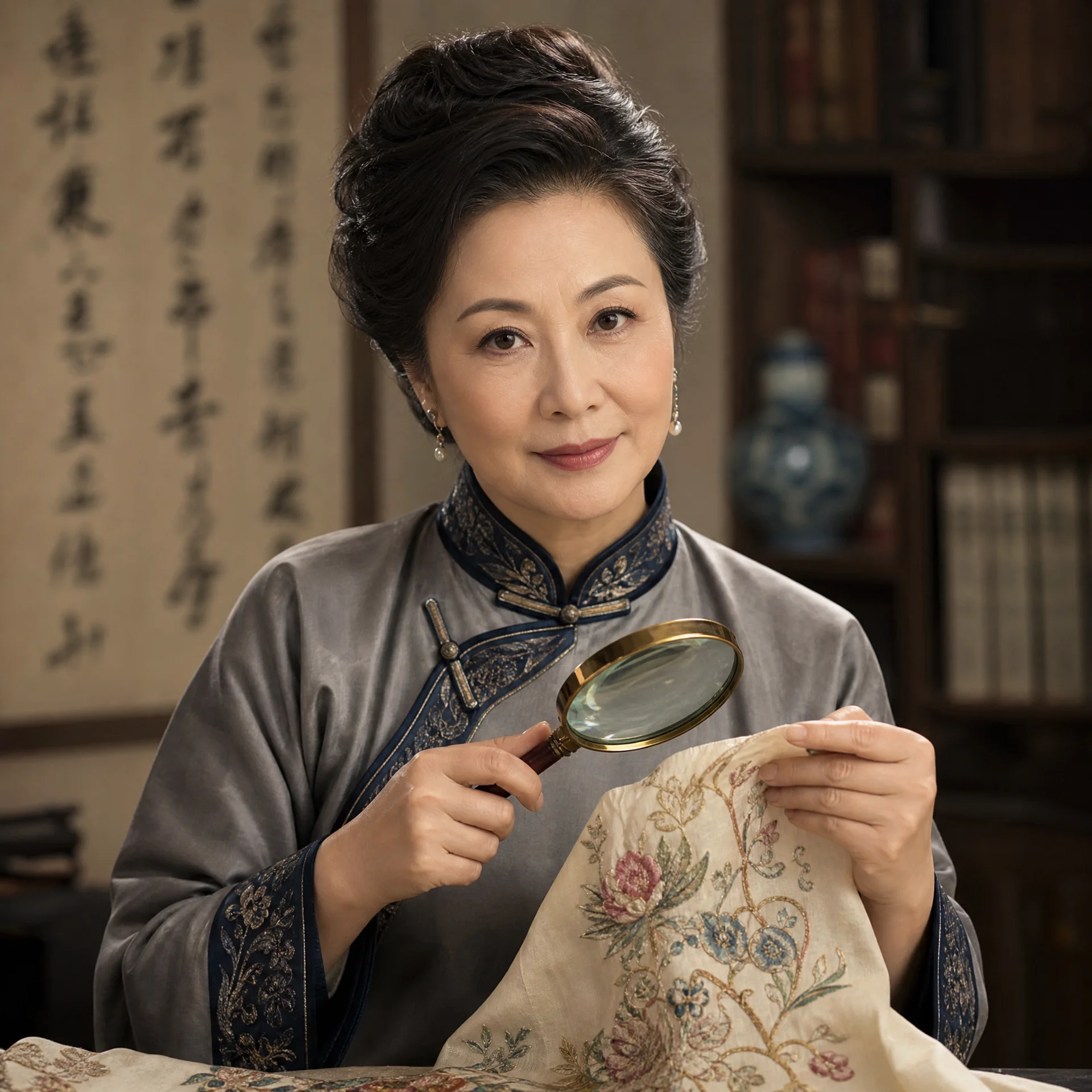沈从墨教授评委照片