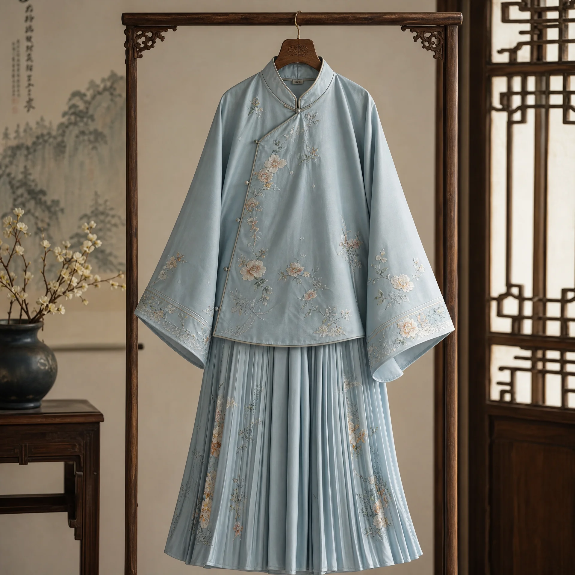 宋制褙子参赛作品